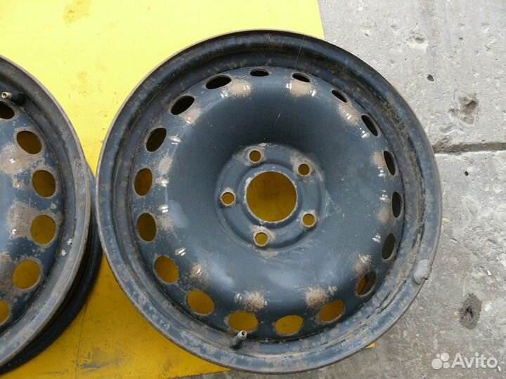 Железный диск 1шт R16 5X114,3 Renault Scenic III