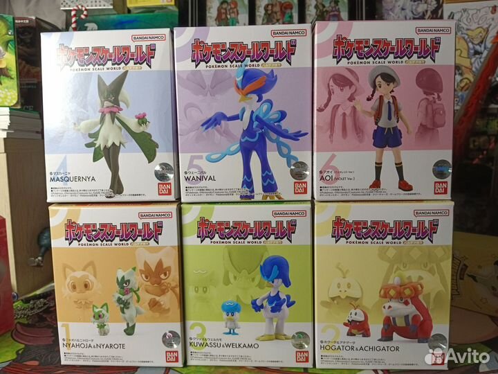 Фигурки Pokemon Scarlet and Violet Scale World