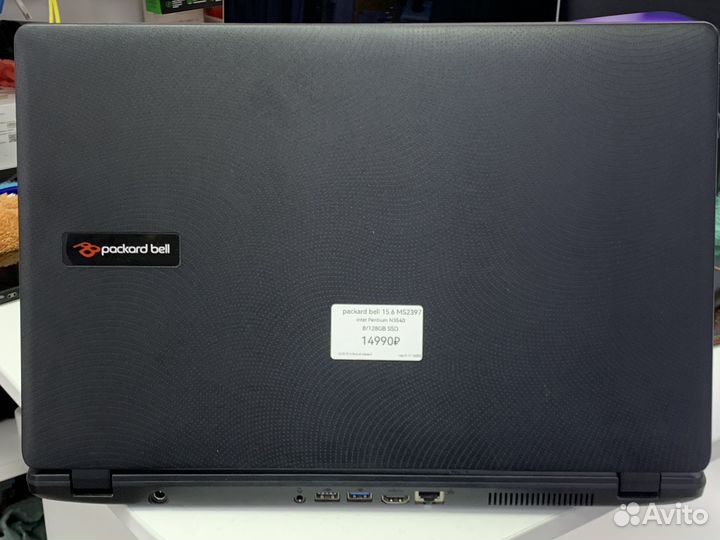 Acer packard bell 15.6/pentium N3540 /8/128 GB SSD