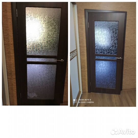 Стекло межкомнатной двери