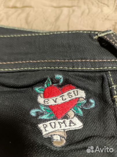 Джинсы evisu x puma