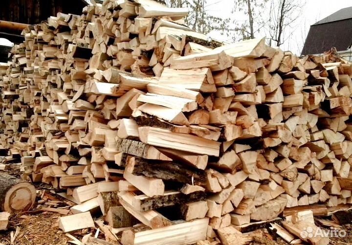 Дрова березовые колотые