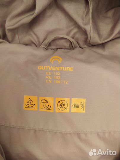 Outventure Пуховик для девочки 152