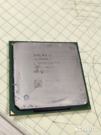 Процессор intel celeron d 256 533