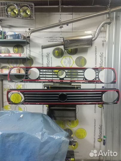 Решетки радиатора volkswagen golf mk 2 gti