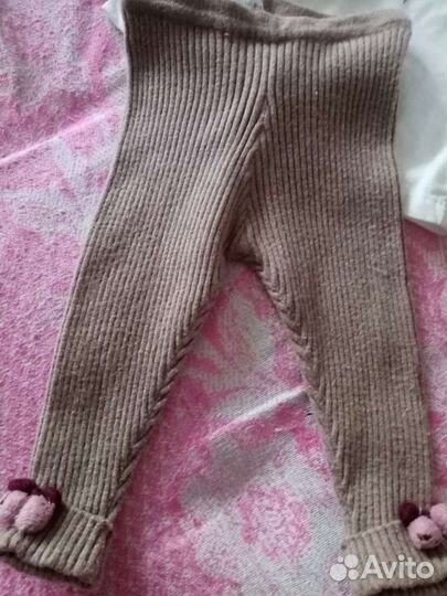 Костюм для девочки zara 9-12 месяцев