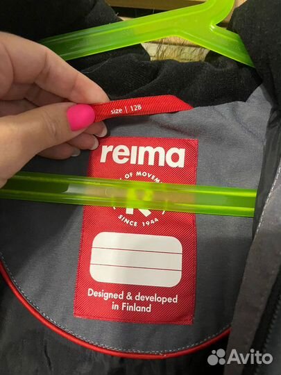 Пуховик детский reima