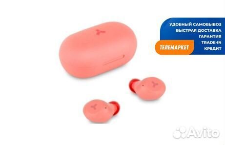 Беспроводные наушники Accesstyle Fox TWS Pink