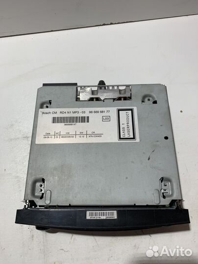 Магнитола Ситроен Берлинго В9 Пежо