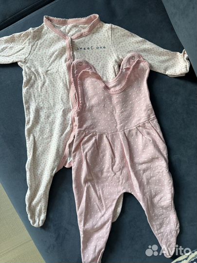 Детские вещи пакетом на девочку 62 68
