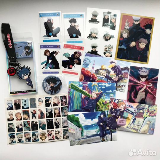 Подарочный аниме бокс мини Геншин Импакт