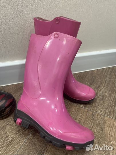 Детские резиновые сапоги