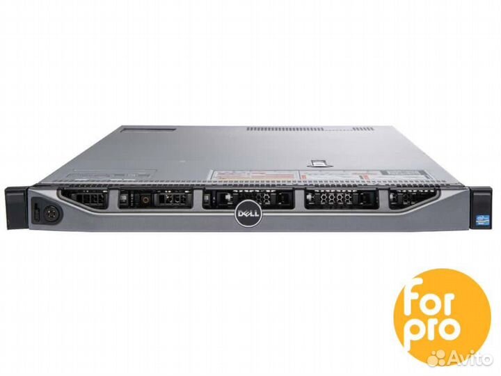 Сервер dell R620 10SFF 2xE5-2690v2 64GB, H710p