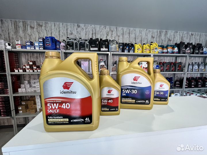 Масло моторное 5w30 idemitsu