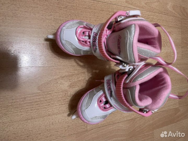 Коньки детские раздвижные 25 -28 для девочки