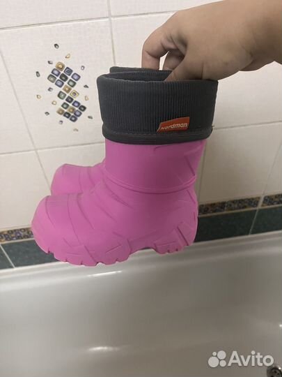 Резиновые сапоги nordman 24 25