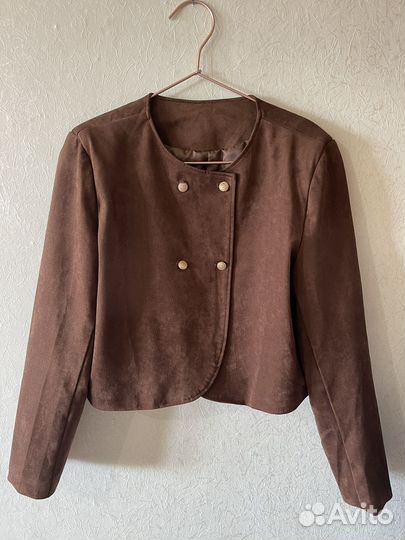 Замшевый жакет