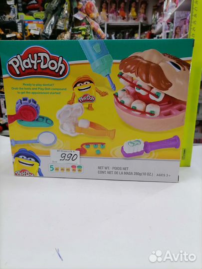 Наборы для творчества пластилин play DOH