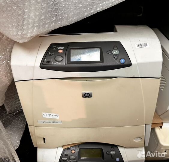 Принтер лазерный HP LaserJet 4200n с дуплексом