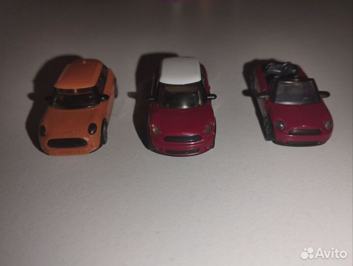 Киндер машинки mini 3 шт