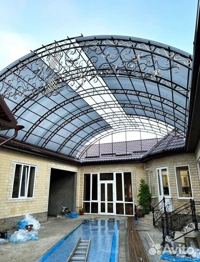 Кованные ворота