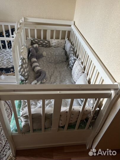 Детская кровать 160 на 80 с матрасом