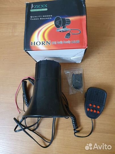 Сирена крякалка как у полиции, для лодки, самое то