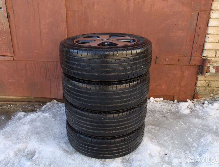 К-кт Колеса р15 185/65 4/100 лето kia solaris orig