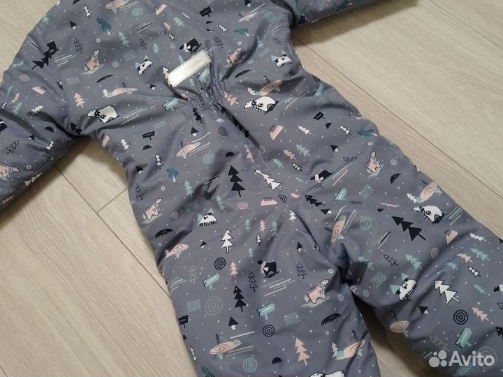 Зимний комбинезон на девочку, р. 86