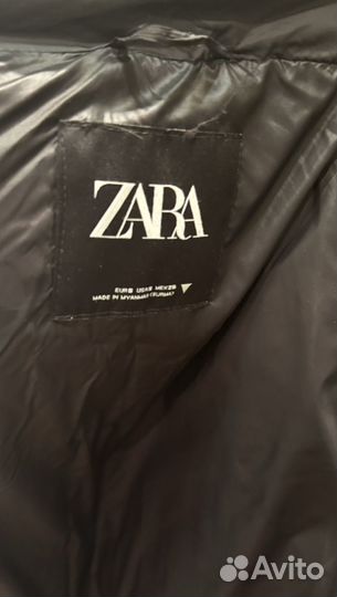 Пуховик женский zara