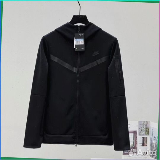 Зип худи Nike Tech Fleece (Арт: 57606)