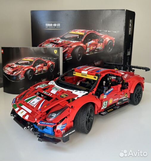 Lego Technic 42125 Ferrari 488 оригинал