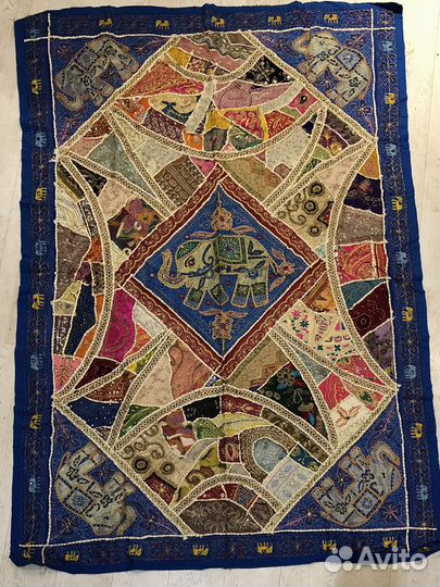 Ковер расшитый ручной работы