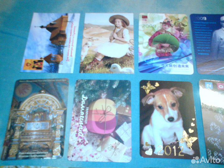 Календарики карманные, отличное состояние