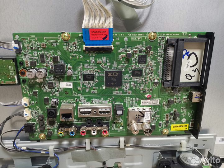 Телевизор LG 24MT49S (Разбор)(По запчастям)