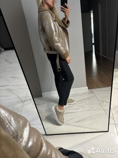 Дубленка искусственная женская 42-44