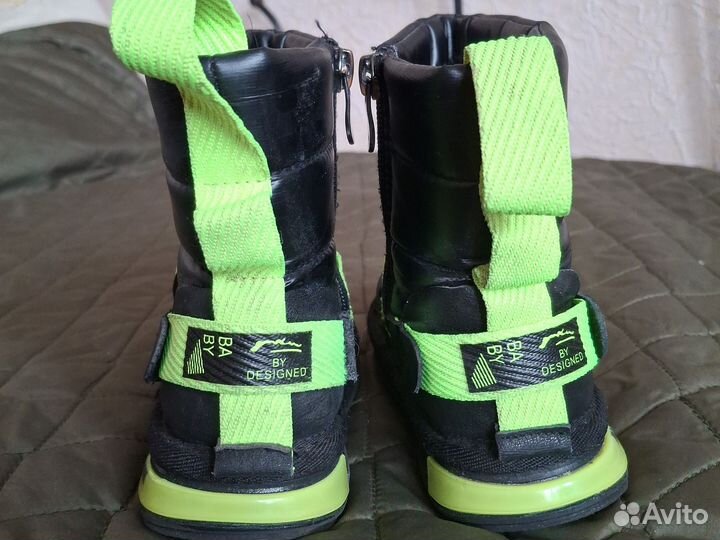 Сапоги зимние детские 26