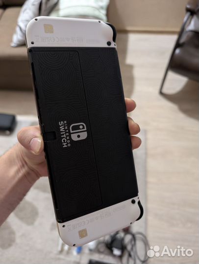 Прошитая Nintendo Switch oled Zelda Edition