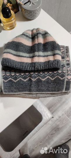 Комплект шапка шарф