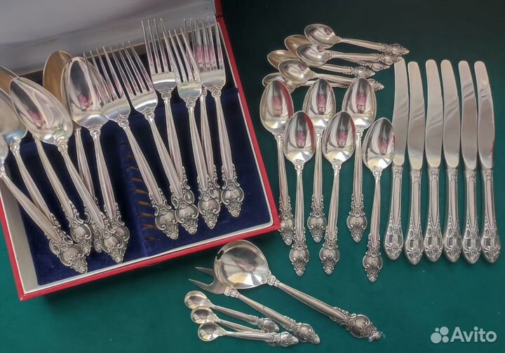 Столовые приборы мельхиор 