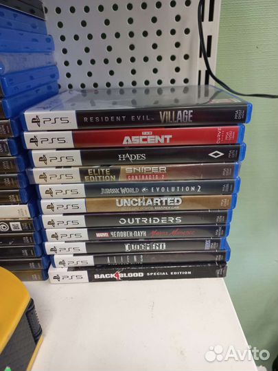 Диски на ps4 и приставки