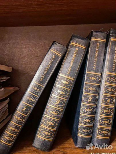 Лермонтов, собрание сочинений в 4-х т. (комплект)