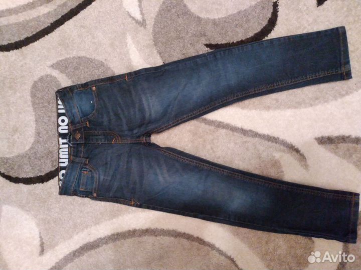 Рубашка белая детская+ джинсы