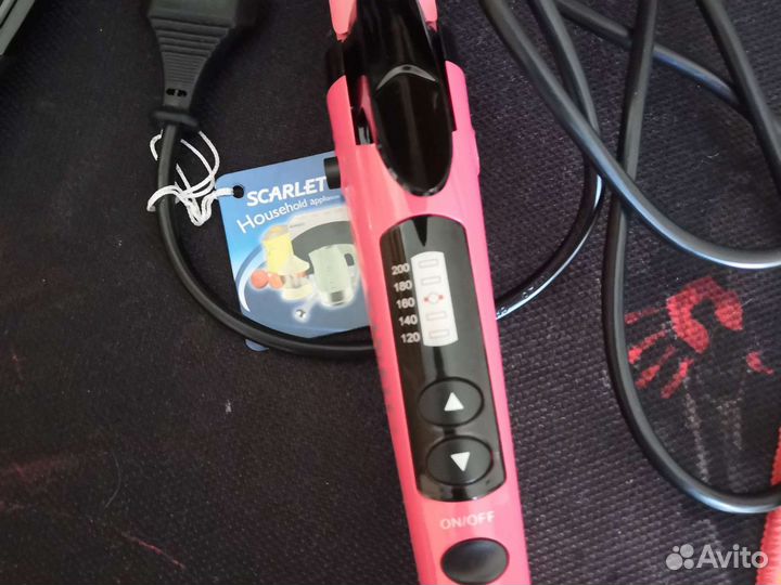 Щипцы для выпрямления волос и плойка