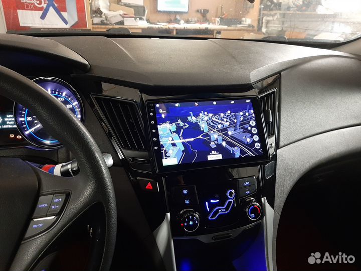 Android магнитола Hyundai Sonata YF, есть Teyes
