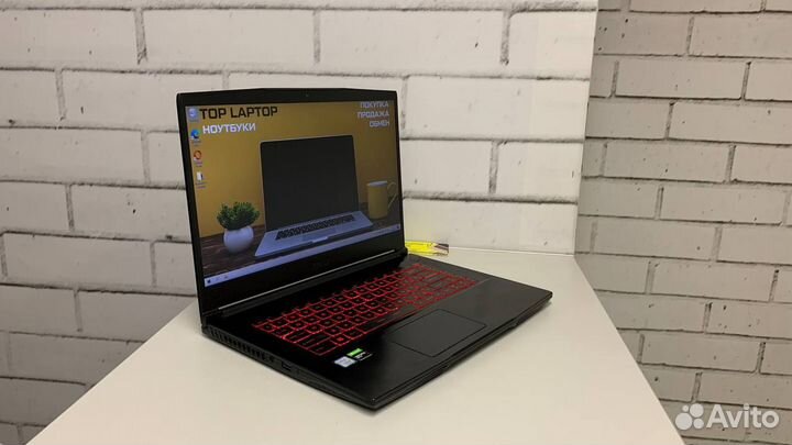 Игровой ноутбук MSI\i5-9300H\GTX 1050Ti\SSD 120Gb