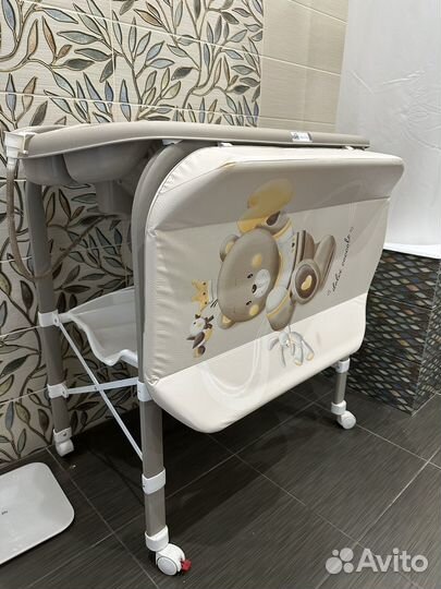 Ванночка с пеленальным столиком складная CAM