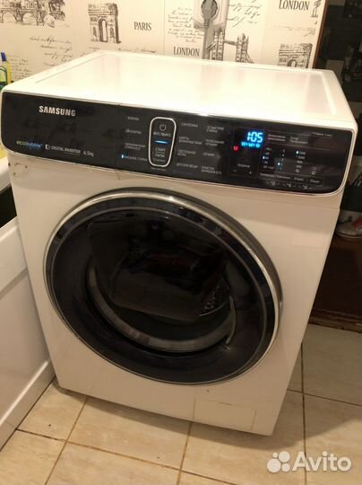 Стиральная машина samsung eco bubble 6,5 кг