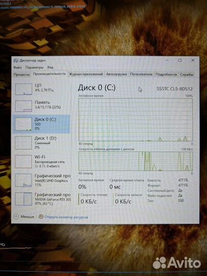 Thunderobot 911 Plus X (17.3/i5-12/16/3050ti/512)