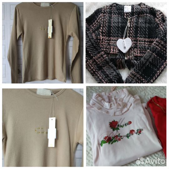 Новый лонгслив Италия 12/14